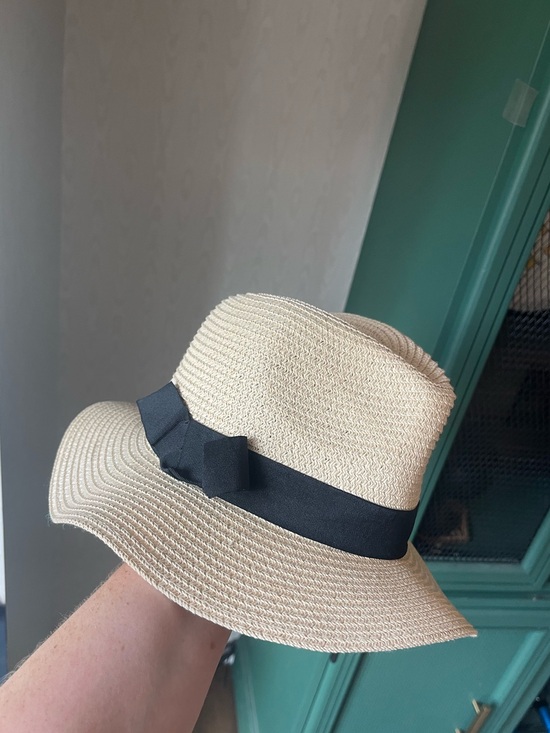 Ralph Lauren Accessories - Lauren Ralph Lauren Straw Fedora Hat Women’s woven Sun Beach packable O/S